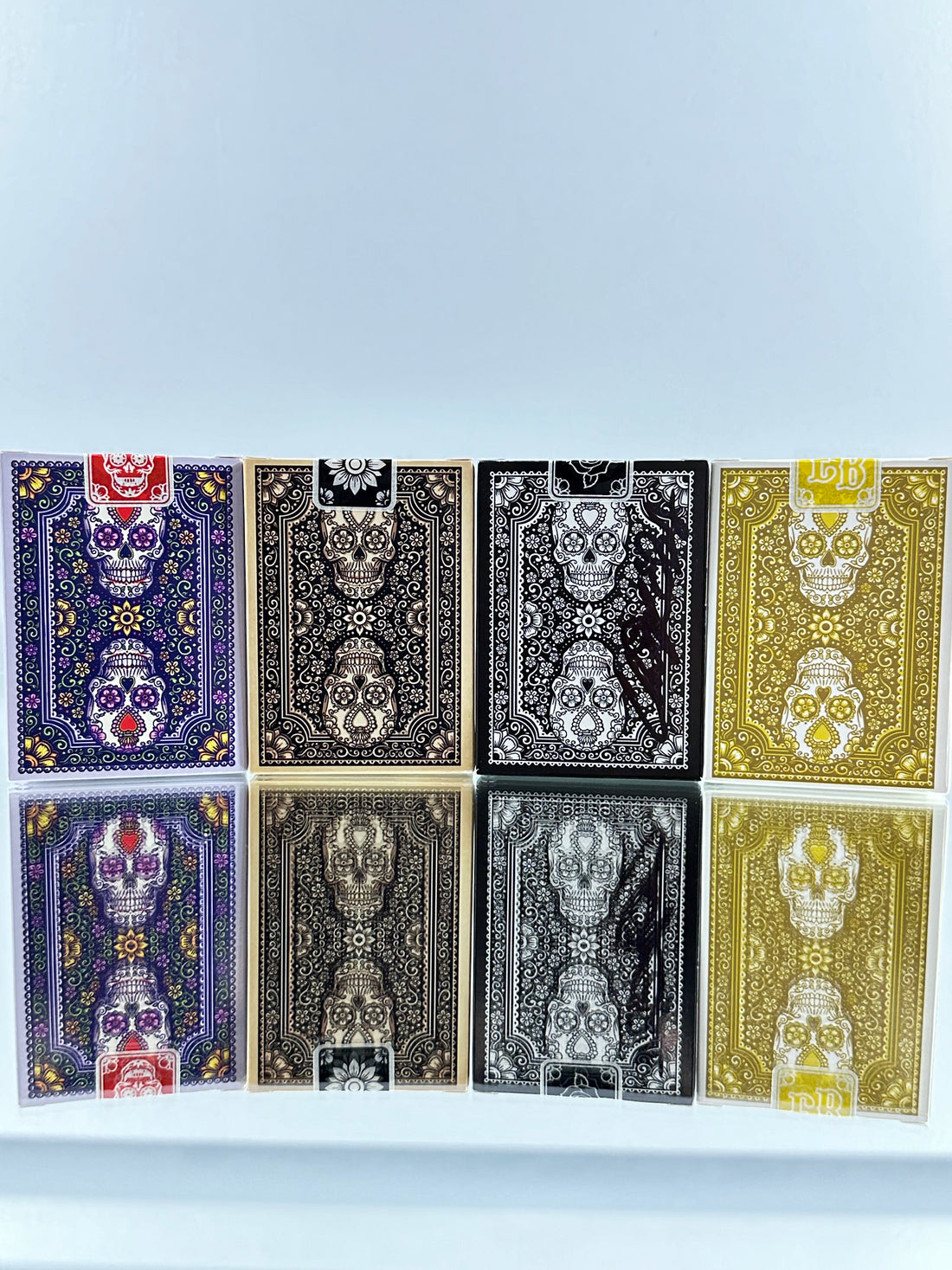 Bicycle Dia De Los Muertos Playing Cards Set Of 4 (ALL SIGNED)