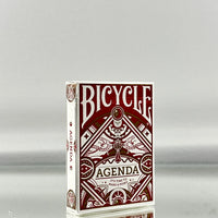 Bicycle Agenda Red Playing Cards