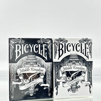Bicycle Middle Kingdom Black And White Playing Cards Set