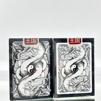 Bicycle Middle Kingdom Black And White Playing Cards Set