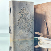 Book - The Eye of the Ocean Vol1 with Leather Cover and Astrolabe