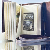 Book - The Eye of the Ocean Vol1 with Leather Cover and Astrolabe
