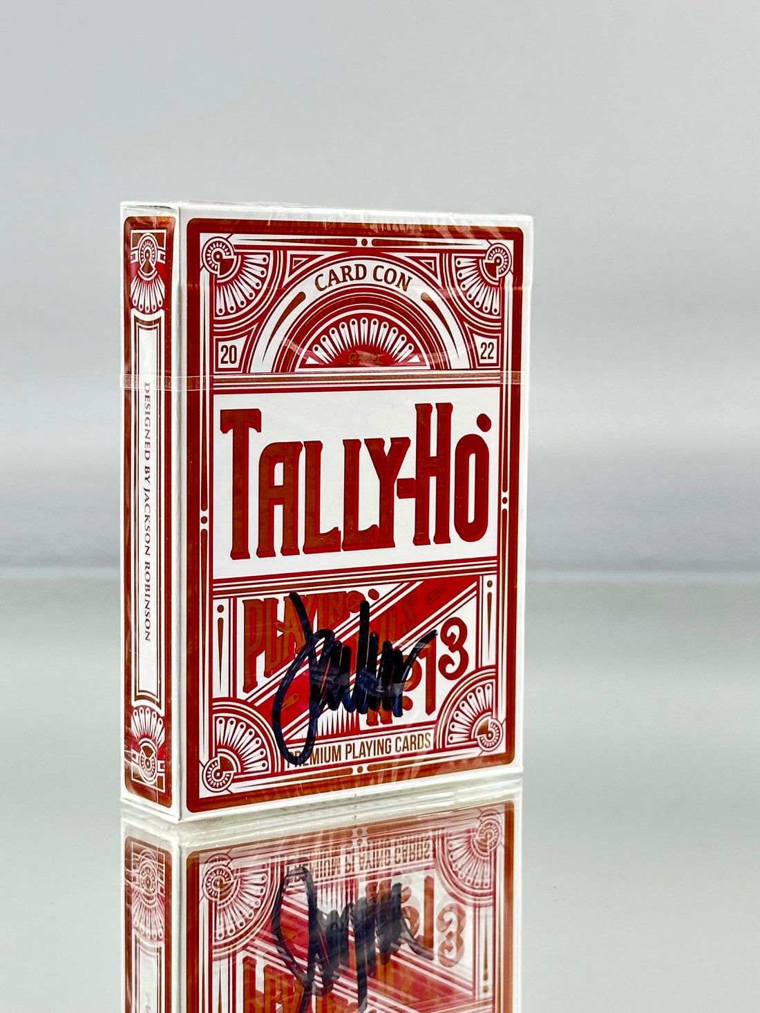 Card Con Tally-Ho Playing Cards (Signed) by Kings Wild