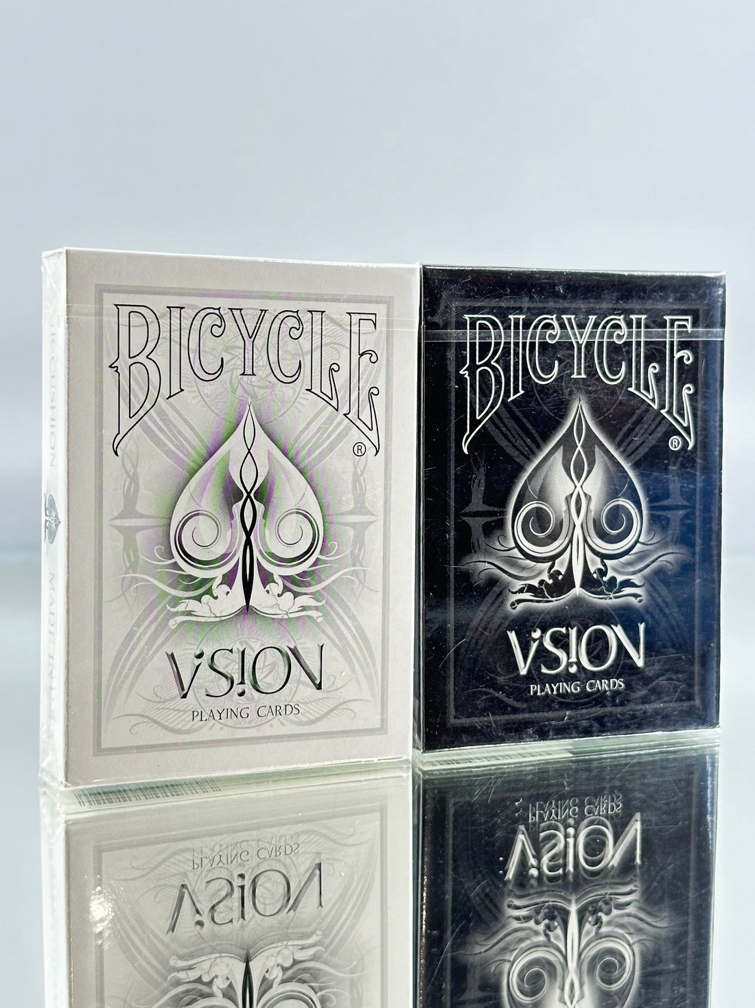 Bicycle Vision Playing Cards Set (White and Black)