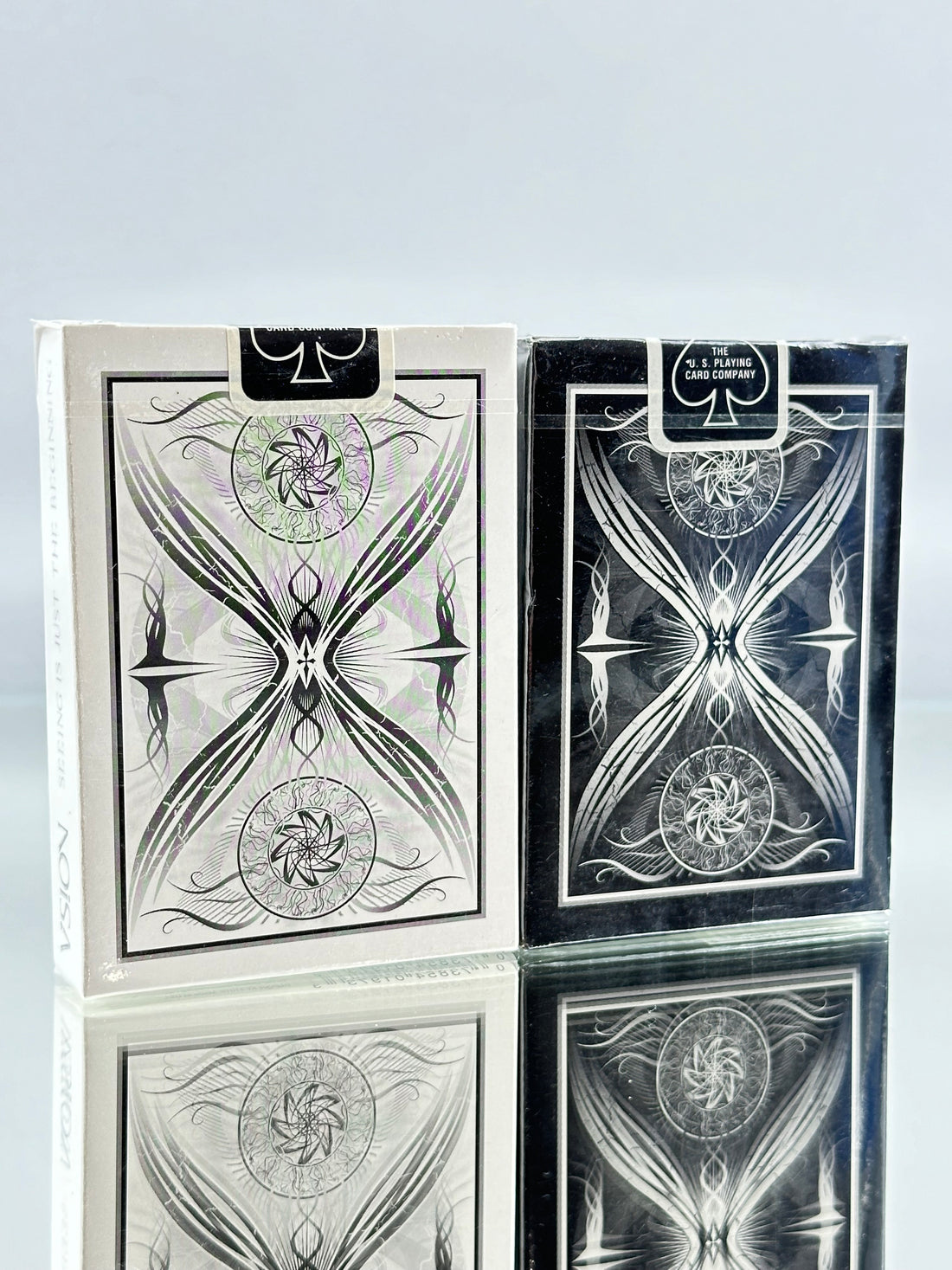 Bicycle Vision Playing Cards Set (White and Black)