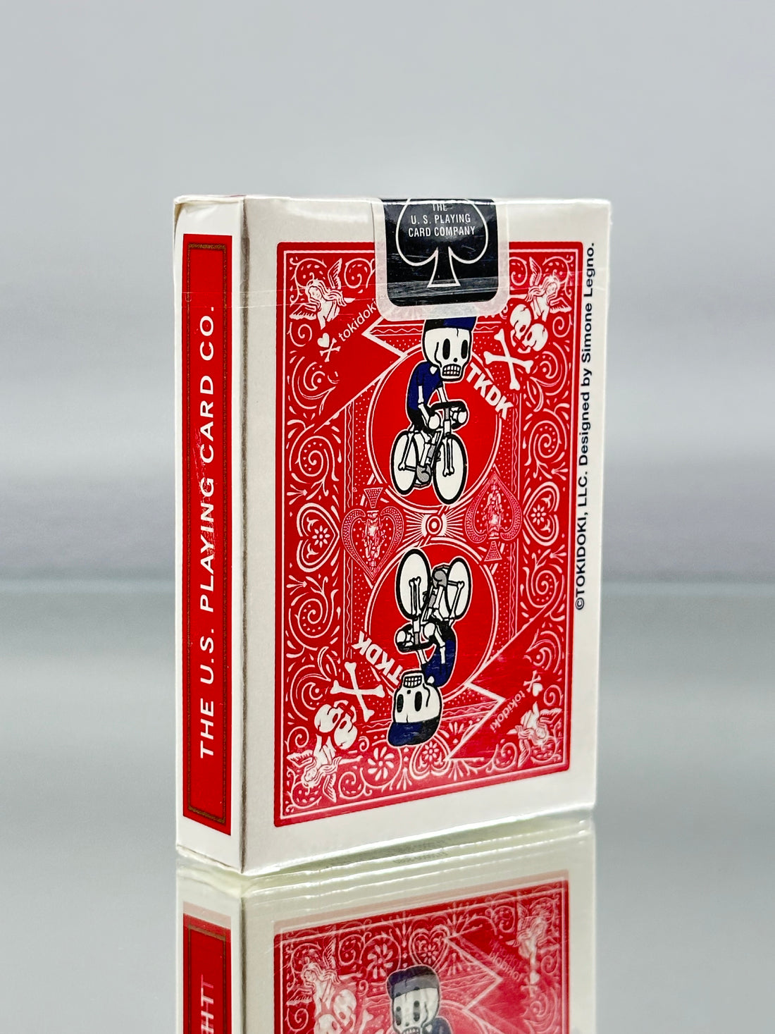 Bicycle Tokidoki Red Maiden Back Skull Playing Cards Deck