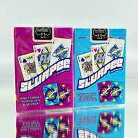 Bicycle 7-Eleven (7-11) Slurpee Playing Cards Set (Purple, Blue)