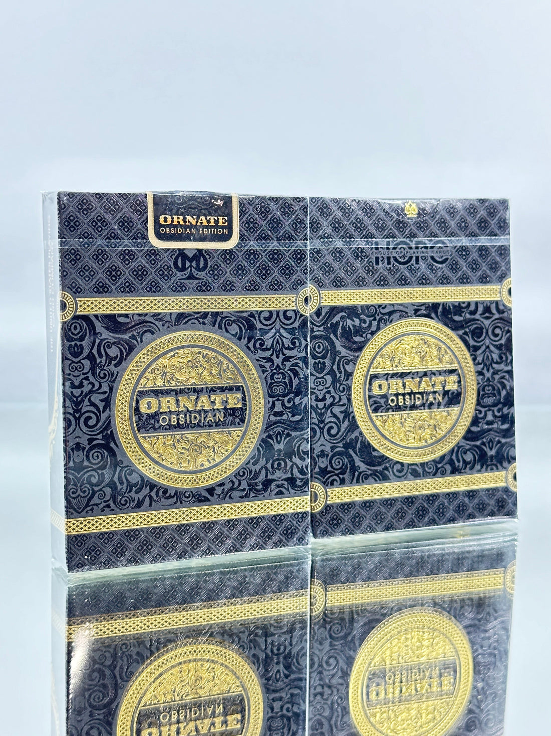 Bicycle And Unbranded Ornate (Obsidian edition) Playing Cards