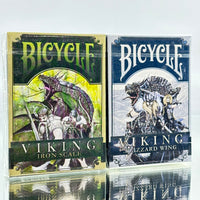 Bicycle Viking Iron Scale And Blizzard Wing Playing Cards Set