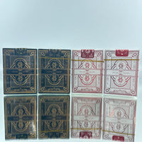 Bicycle Gentleman White And Black Playing Cards Set ( Standard And Gilded)