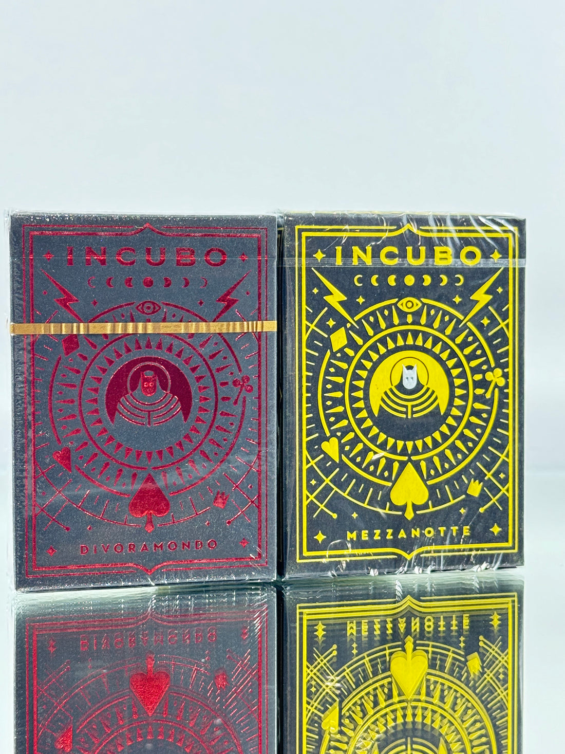 Incubo Divoramondo And Mezzanotte Playing Cards Set by Thirdwayindustries (Coin Included)