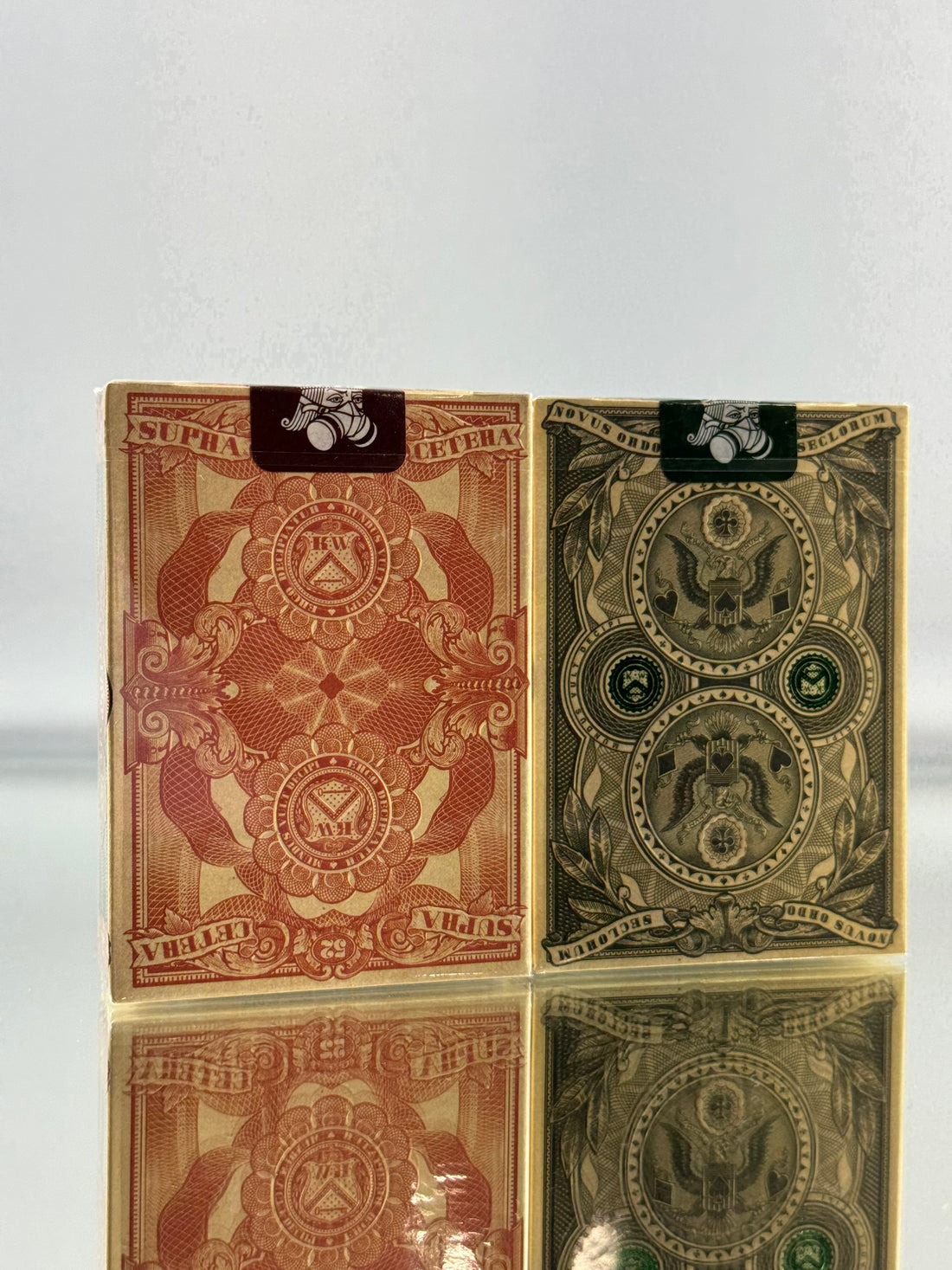 Bicycle Gold Certificate And Bicycle Federal 52 Playing Cards Set