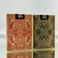 Bicycle Gold Certificate And Bicycle Federal 52 Playing Cards Set