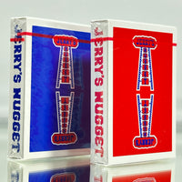 Modern Feel Jerry's Nuggets ( RED And Blue ) Playing Cards USPCC 1st Edition