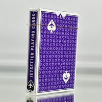 Jetsetter Lounge Purple Playing Cards EPCC