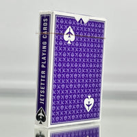 Jetsetter Lounge Purple Playing Cards EPCC