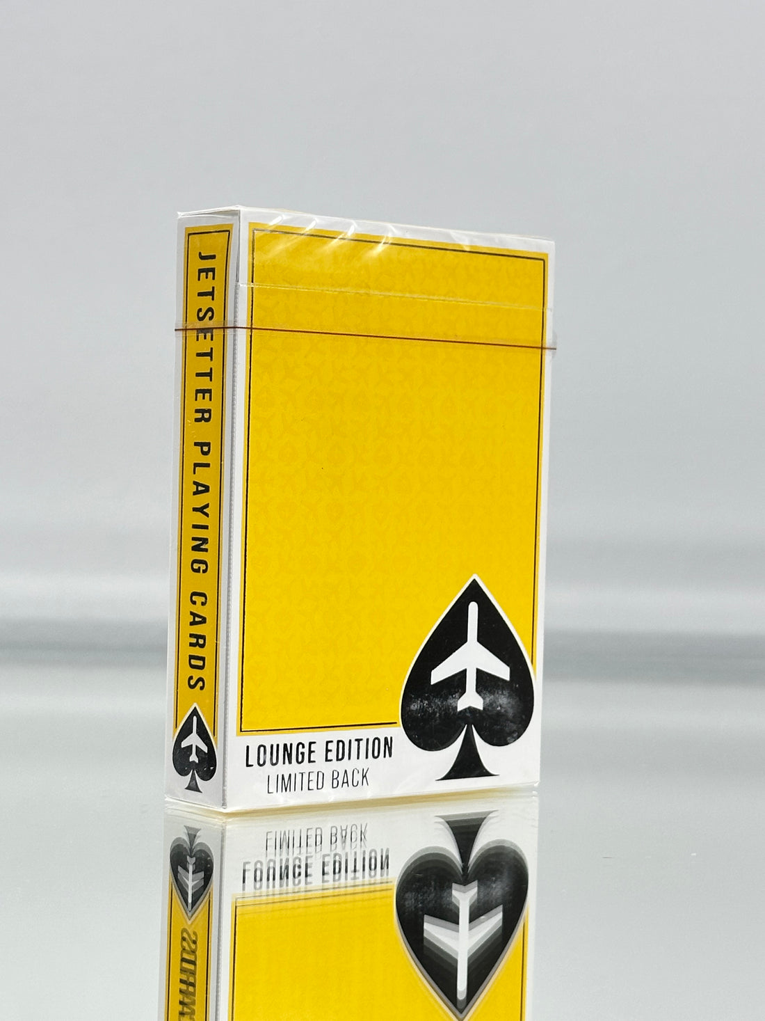 Jetsetter Lounge Limited Yellow Playing Cards EPCC