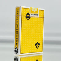 Jetsetter Lounge Limited Yellow Playing Cards EPCC