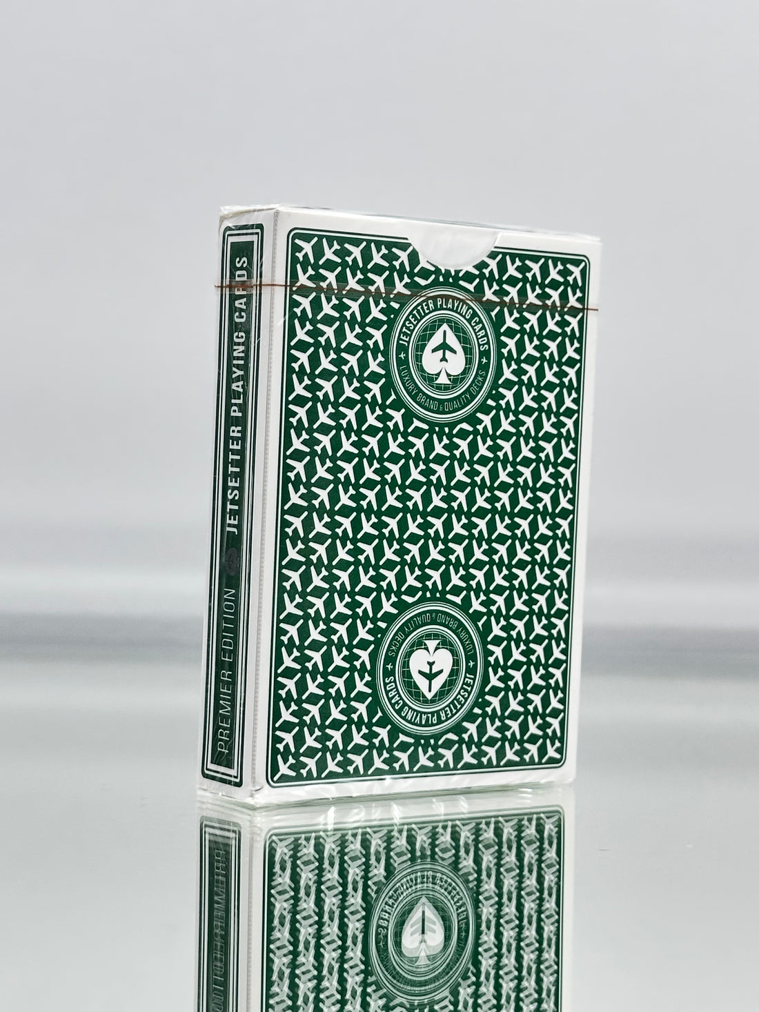 Jetsetter Premier Green Playing Cards EPCC