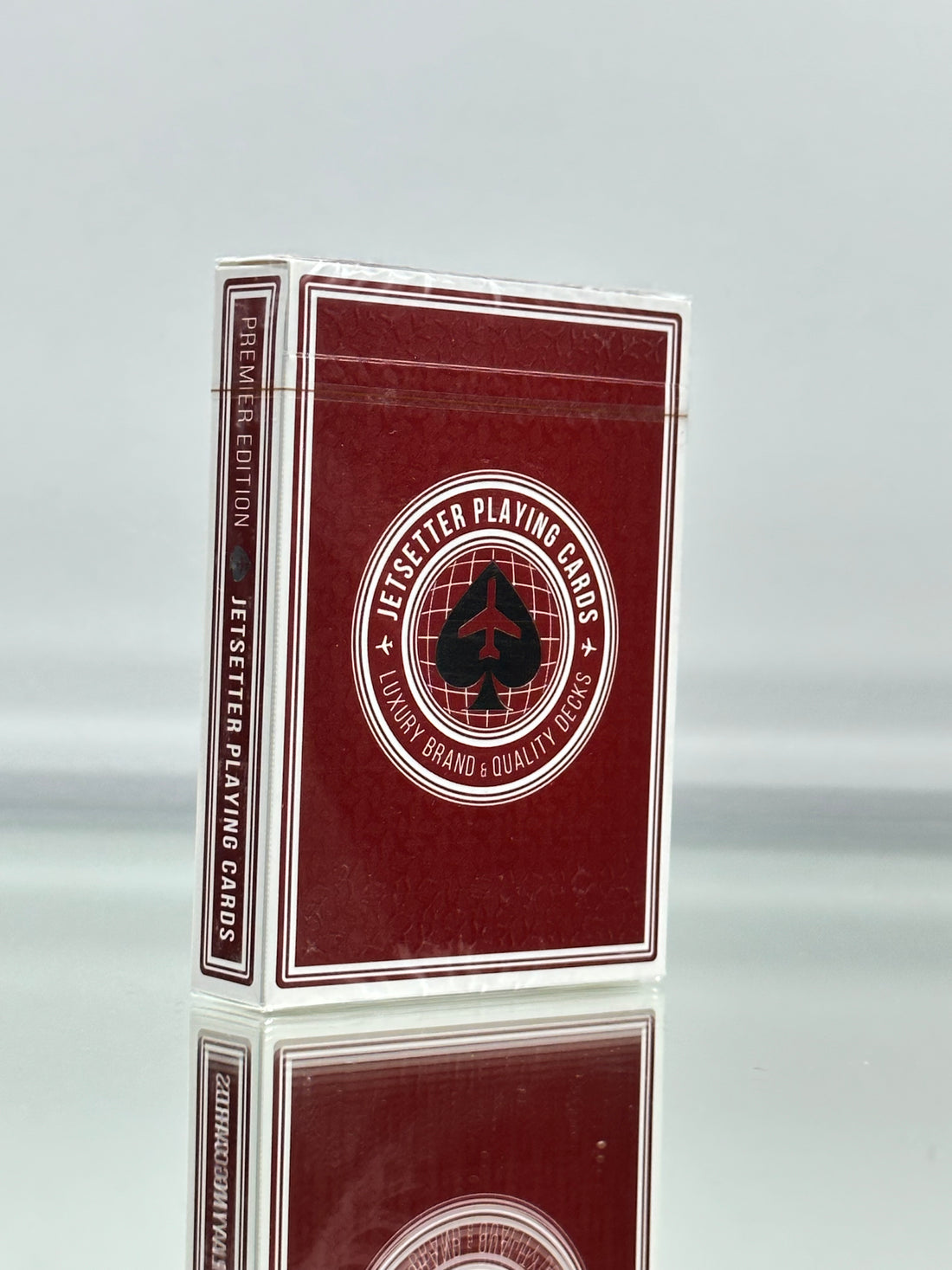 Jetsetter Restricted Red Playing Cards EPCC
