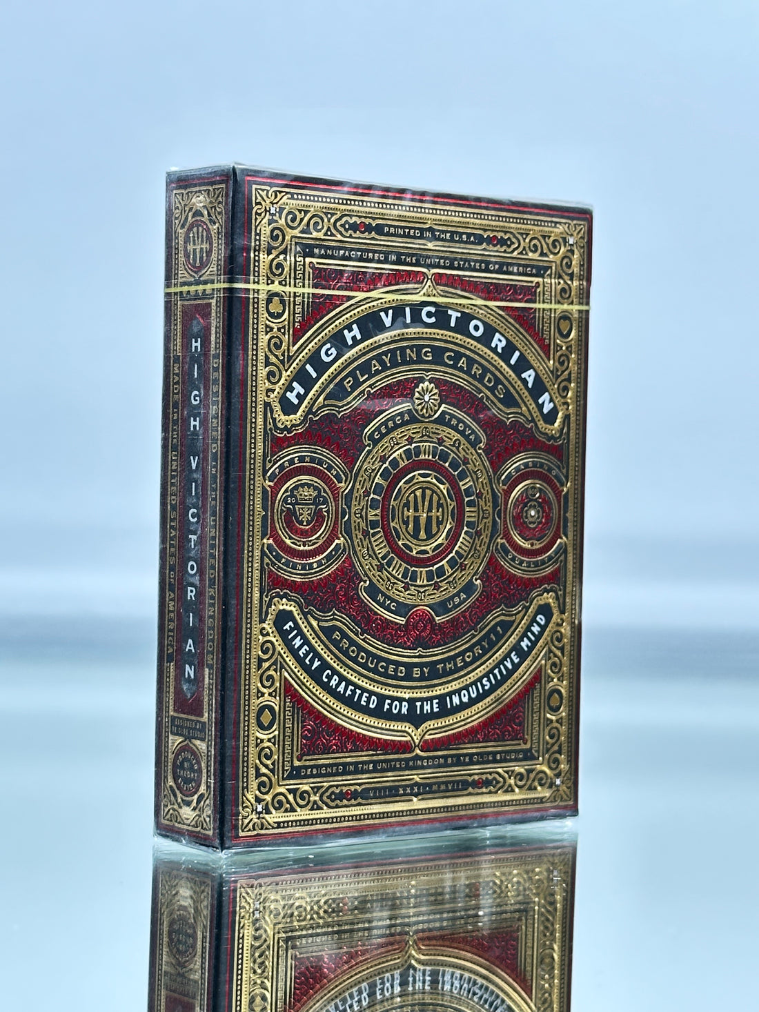 High Victorian Red Playing Cards USPCC