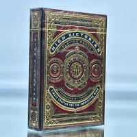 High Victorian Red Playing Cards USPCC