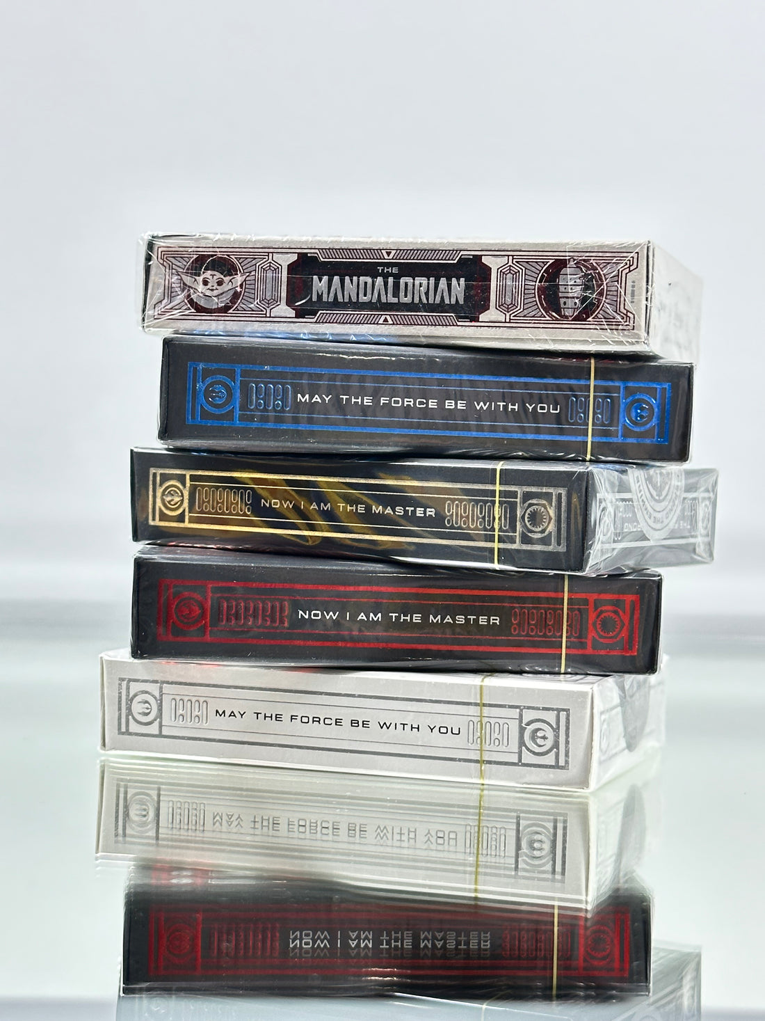 Star Wars Collection Playing Cards SET (Mandalorian, Red, Blue, White, Black)