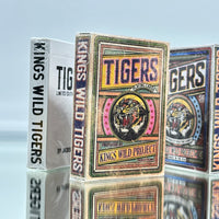TIGERS Kings Wild Project Playing Cards SET of 3 (V2, V3, White Limited)