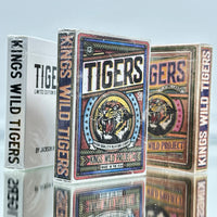 TIGERS Kings Wild Project Playing Cards SET of 3 (V2, V3, White Limited)