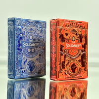 Solidarity Playing Cards USPCC (Loving Red and Navy Blue)