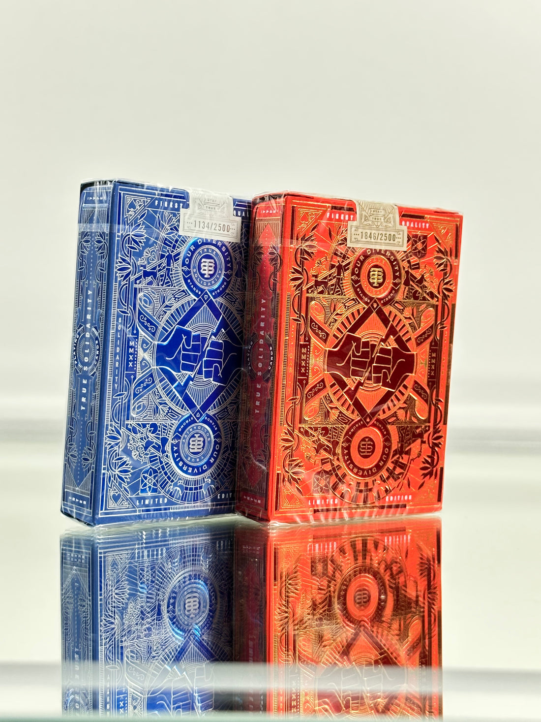 Solidarity Playing Cards USPCC (Loving Red and Navy Blue)