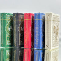 Tycoon Crimson Playing Cards SET OF 5 USPCC (GREEN, BLACK, RED, BLUE, IVORY)