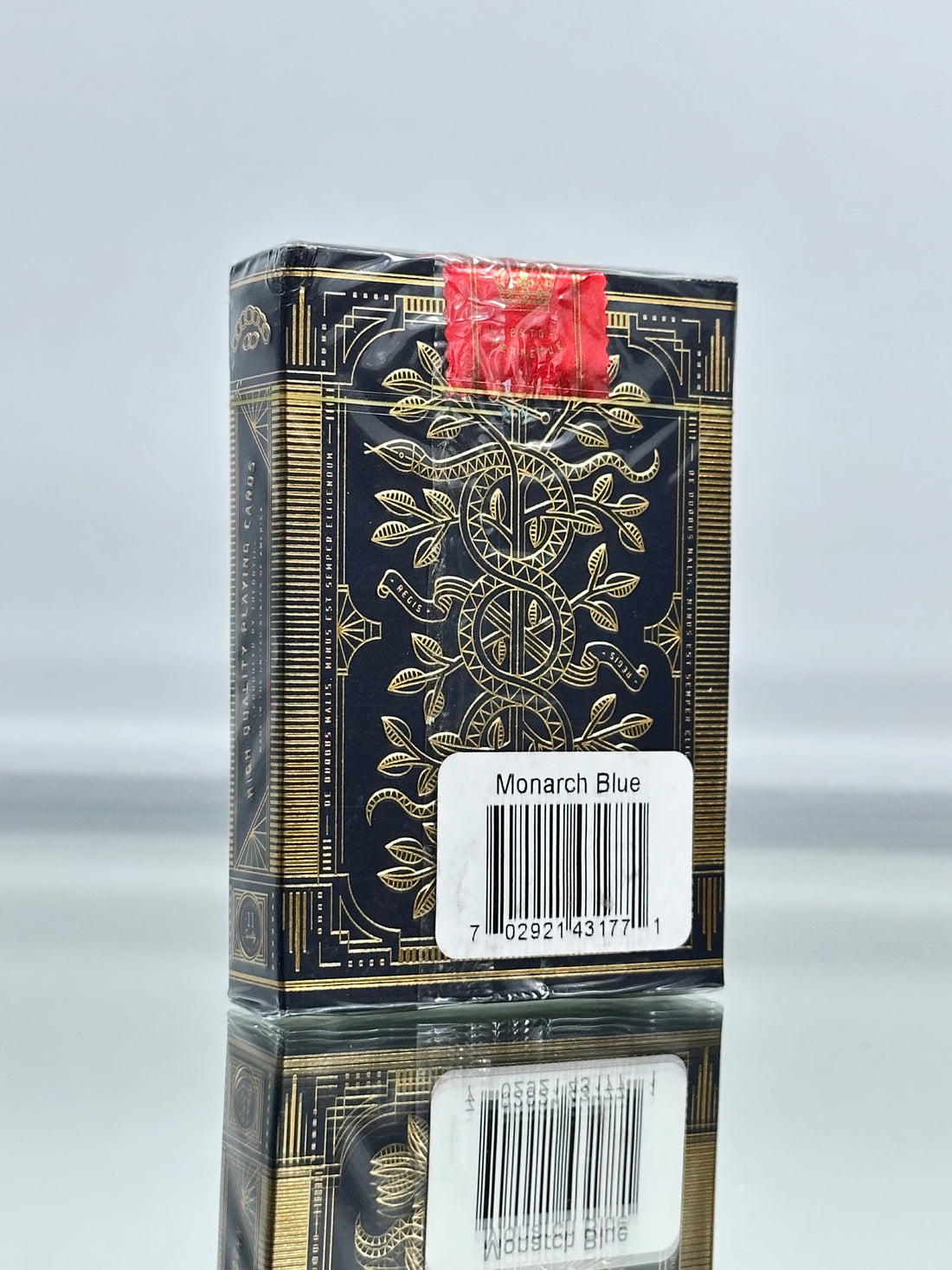 Monarchs Standard Blue Playing Cards USPCC