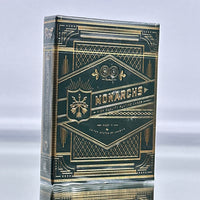 Monarchs Green Playing Cards USPCC