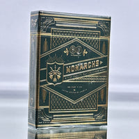 Monarchs Green Playing Cards USPCC