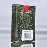Monarchs Green Playing Cards USPCC