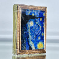 Starry Night Gold Gilded Playing Cards USPCC