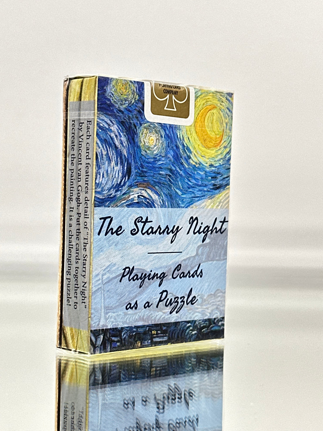 Starry Night Gold Gilded Playing Cards USPCC