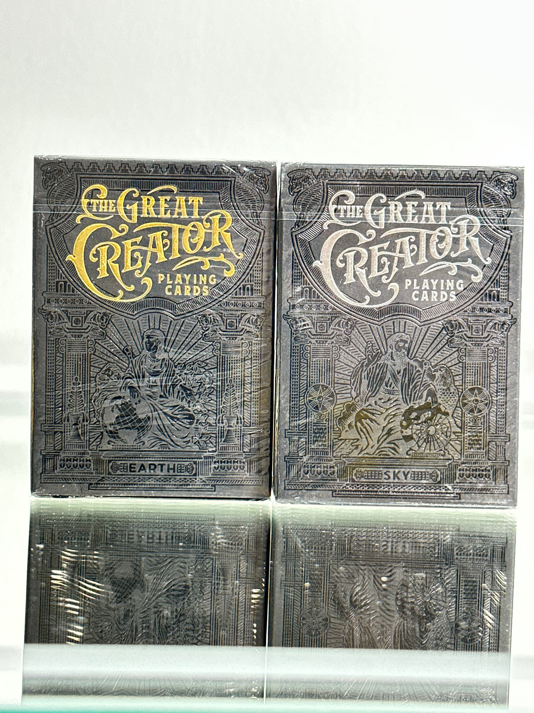 The Great Creator Foil Playing Cards 2 Deck Set TPCC