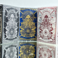 INFINITUM Ghost Playing Cards SET Of 3 WJPC (Midnight Black, Royal Blue, White)
