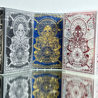 INFINITUM Ghost Playing Cards SET Of 3 WJPC (Midnight Black, Royal Blue, White)