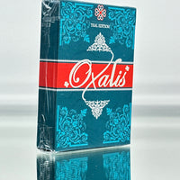 Oxalis Teal Playing Cards USPCC
