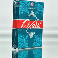 Oxalis Teal Playing Cards USPCC