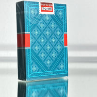 Oxalis Teal Playing Cards USPCC