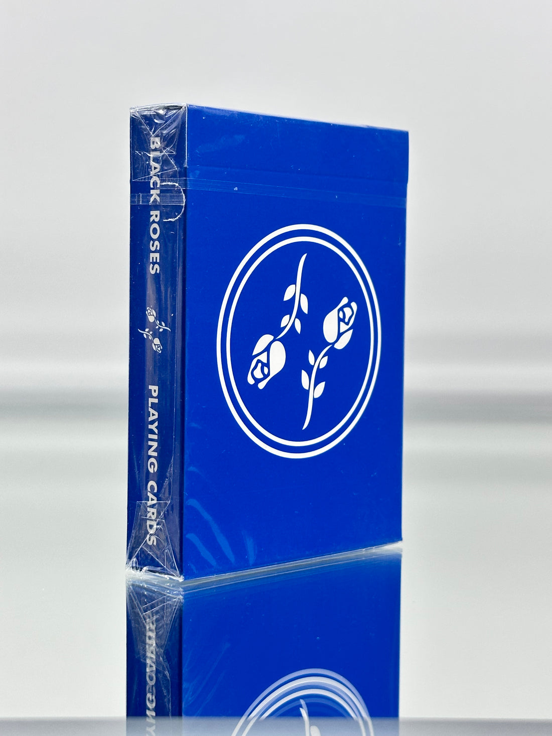 Black Roses Blue Magic Playing Cards USPCC