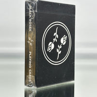 Black Roses Marked Playing Cards USPCC