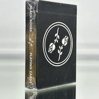 Black Roses Marked Playing Cards USPCC