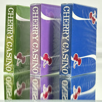 Cherry Casino Playing Cards SET Of 3 USPCC (GREEN, PURPLE, BLUE)