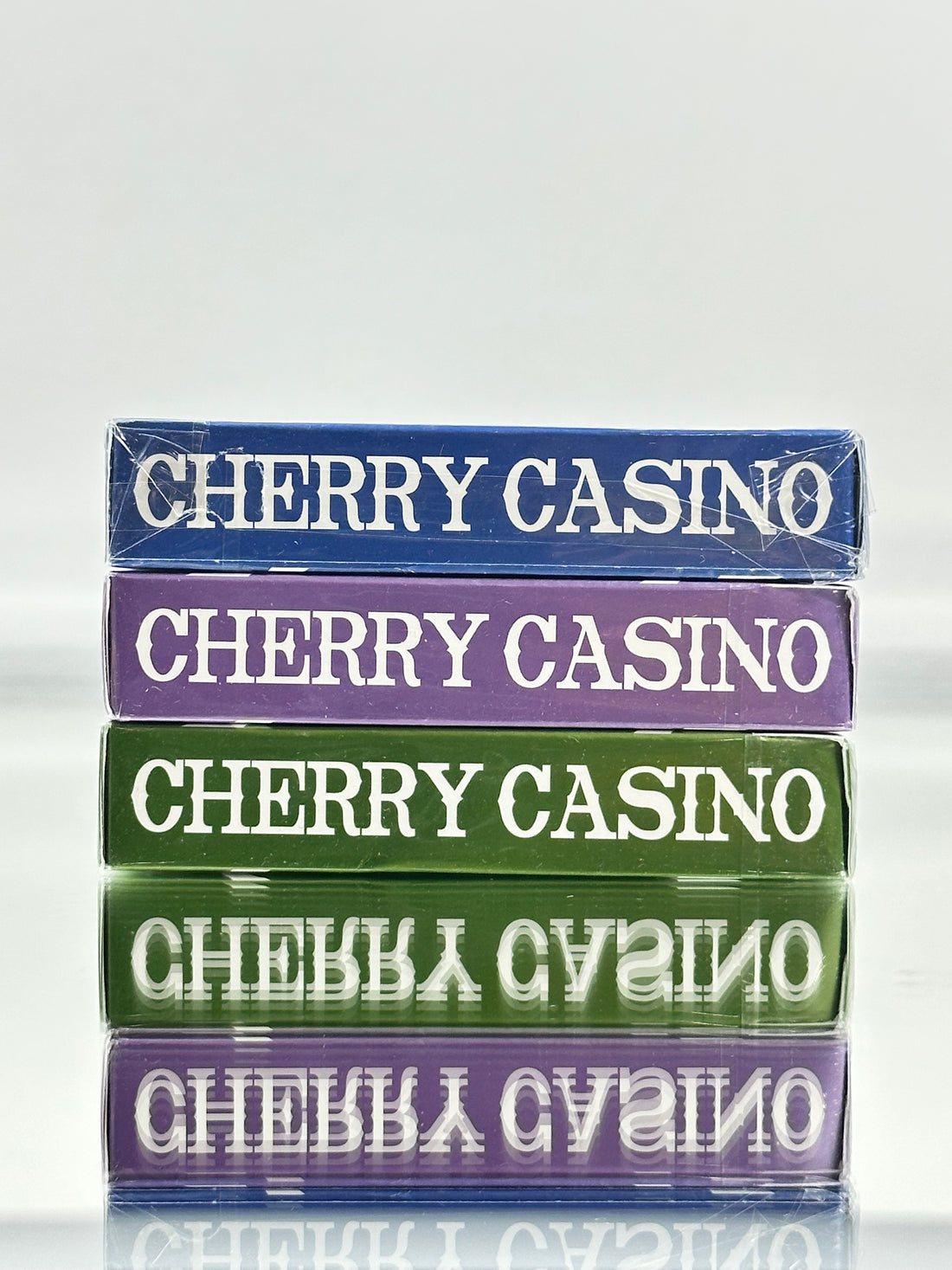 Cherry Casino Playing Cards SET Of 3 USPCC (GREEN, PURPLE, BLUE)