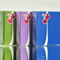Cherry Casino Playing Cards SET Of 3 USPCC (GREEN, PURPLE, BLUE)